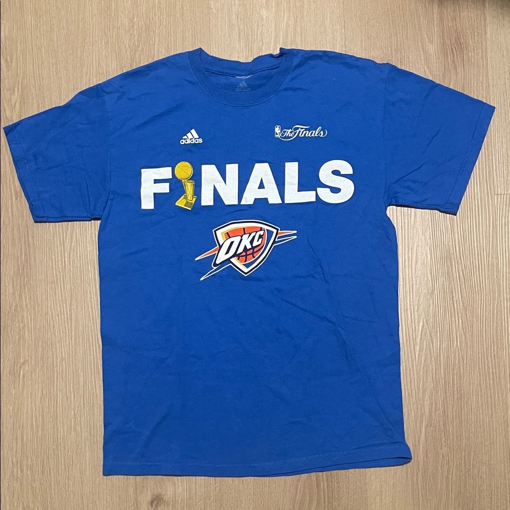 Adidas Blue OKC Finals Tee